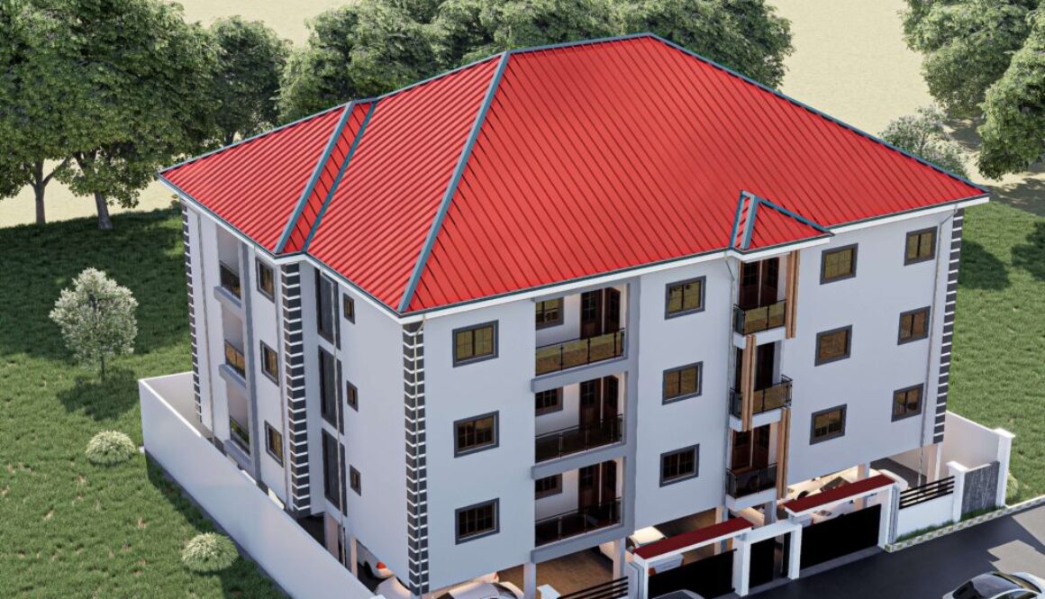 Architectural Plan for a Four-Story Apartment Building 01 1 Architectural Plan for a Four-Story Apartment Building 01 1