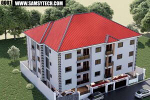 Architectural Plan for a Four-Story Apartment Building 01 1