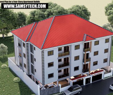 Architectural Plan for a Four-Story Apartment Building 01 1